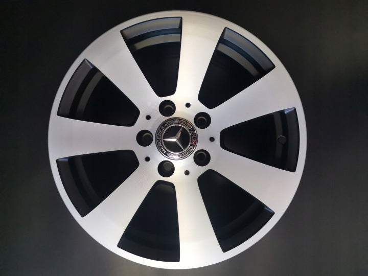 4x Alufelge 16 Zoll 7.0" 5x112 48ET A2044011102 Mercedes-Benz W204 Rim Wheel FEL2997329089xb