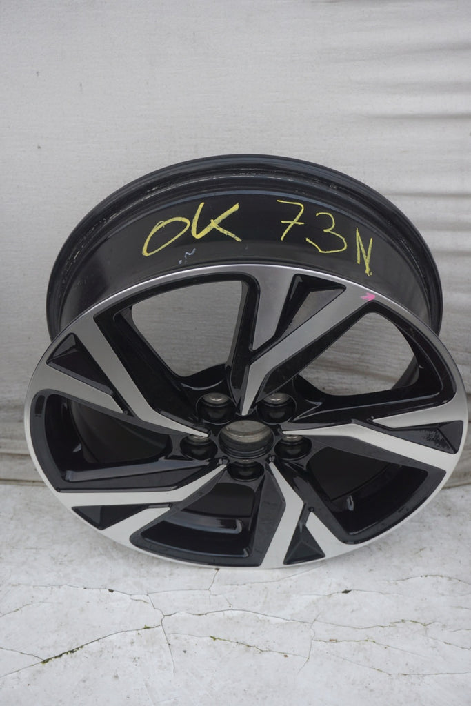 1x Alufelge 16 Zoll 6.0" 5x100 50ET Glanz Schwarz CMS1461-6 Toyota Yaris FEL7620614004tl