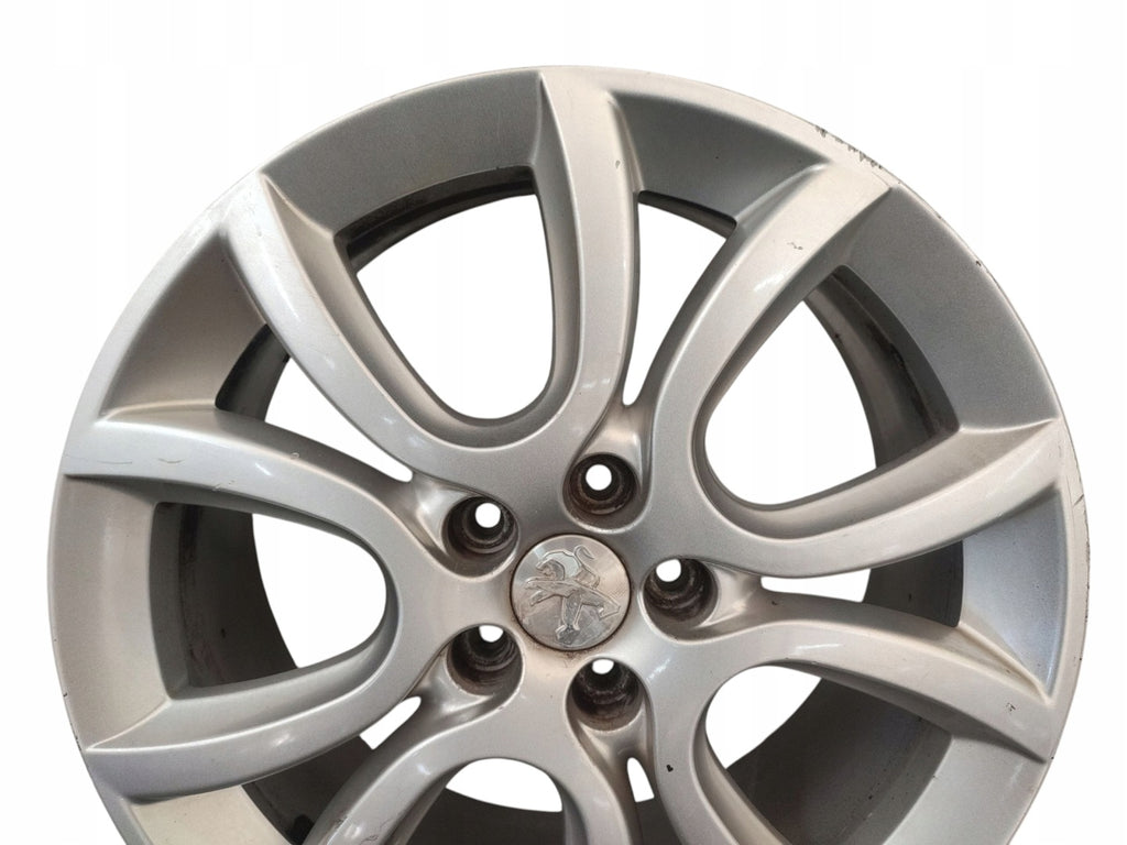 1x Alufelge 18 Zoll 7.5" 5x108 Silber 9671401880 Peugeot 508 I Rim Wheel FEL7559137460ez