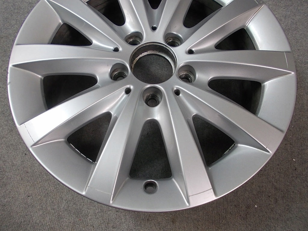 1x Alufelge 16 Zoll 6.5" 5x112 49ET Glanz Silber A2464010500 Mercedes-Benz FEL3749805404vx