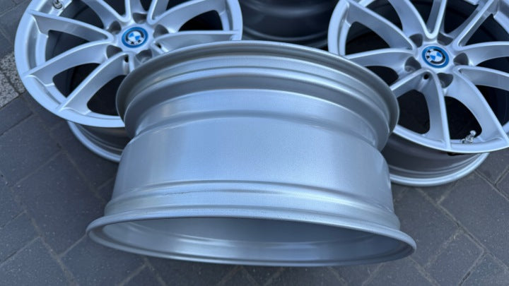 4x Alufelge 17 Zoll 7.5" 5x112 27ET Glanz Silber 6868217 Audi G30 I Rim Wheel FEL1207985499mc