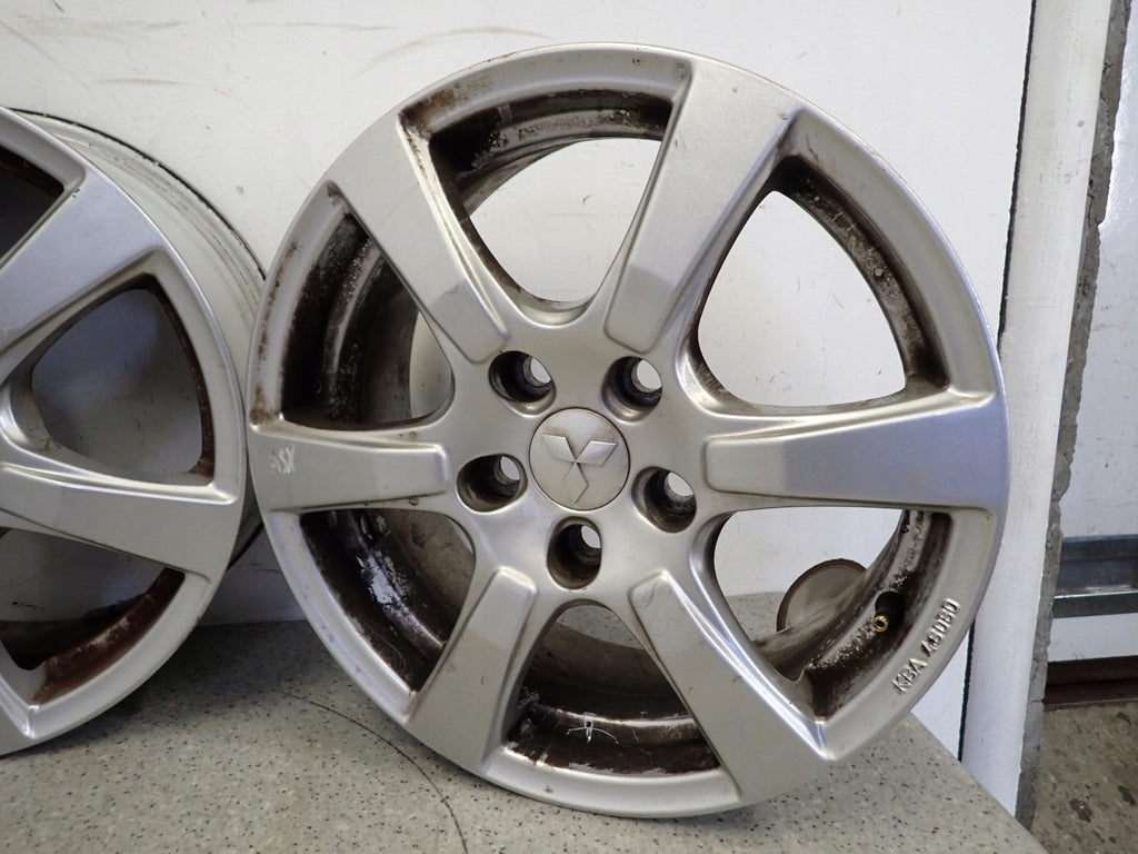 4x Alufelge 16 Zoll 6.5" 5x114.3 Mitsubishi Asx Rim Wheel FEL6297696277qw