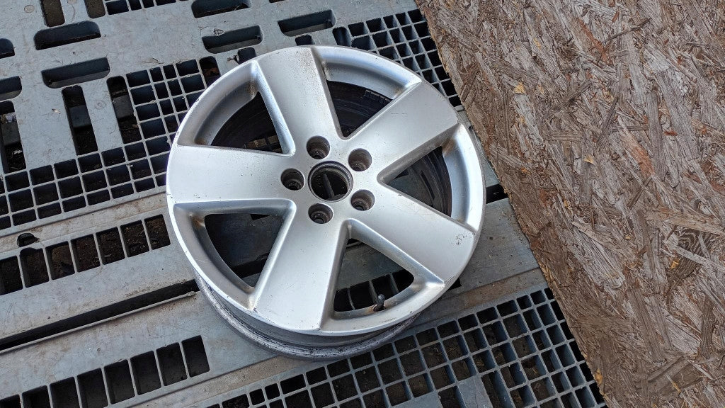 1x Alufelge 17 Zoll 7.5" 5x112 47ET Matt Silber 3C0601025E VW Passat Rim Wheel FEL3811170562bp