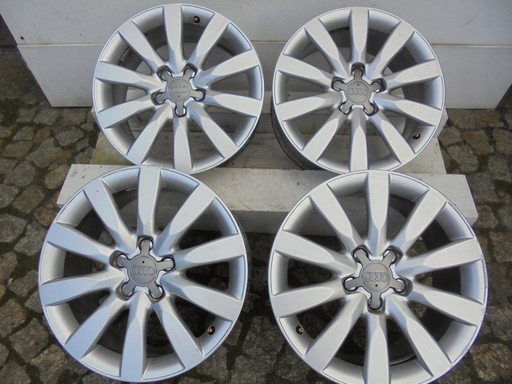 4x Alufelge 17 Zoll 8.0" 5x112 47ET Glanz Silber 8K0601025C Audi B8 Rim Wheel FEL4361389975hl
