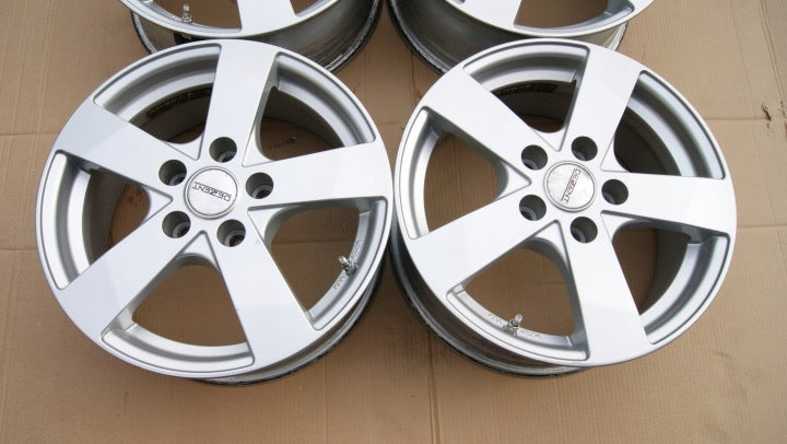 4x Alufelge 16 Zoll 6.5" 5x114.3 Nissan I Rim Wheel FEL3230276446yt