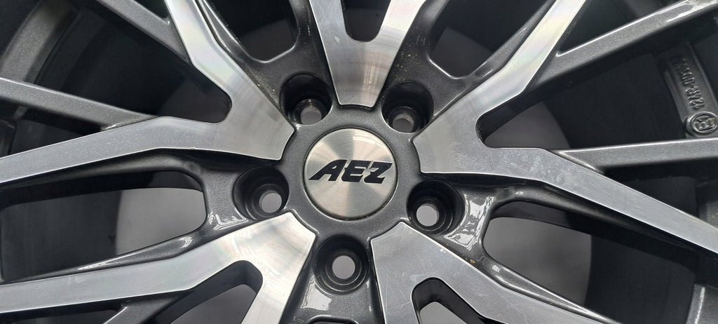 1x Alufelge 19 Zoll 9.5" 5x114.3 45ET Glanz Schwarz Rim Wheel FEL8139722987qx