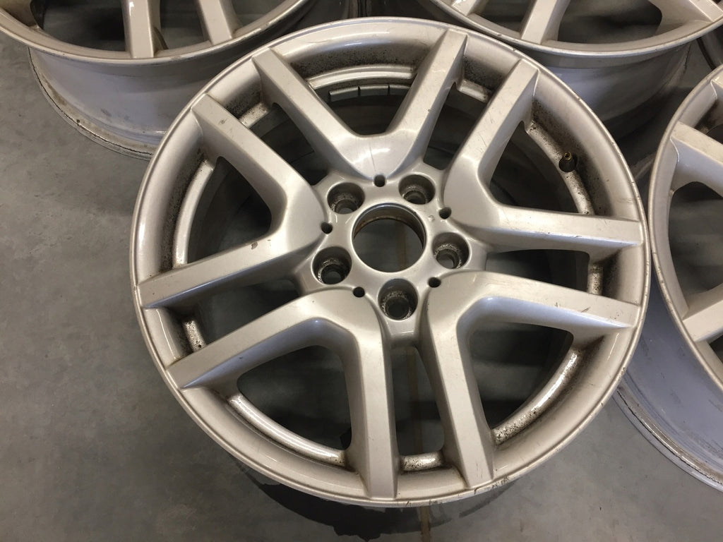 1x Alufelge 17 Zoll 7.5" 5x120 40ET Glanz Silber 6761929 BMW E53 Rim Wheel