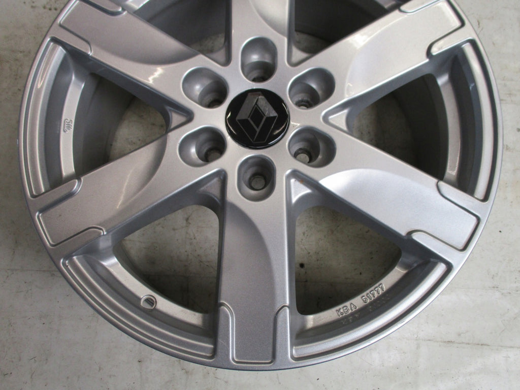 4x Alufelge 18 Zoll 8.0" 6x114.3 45ET Silber KBA51777 Renault Rim Wheel FEL6106342391yl
