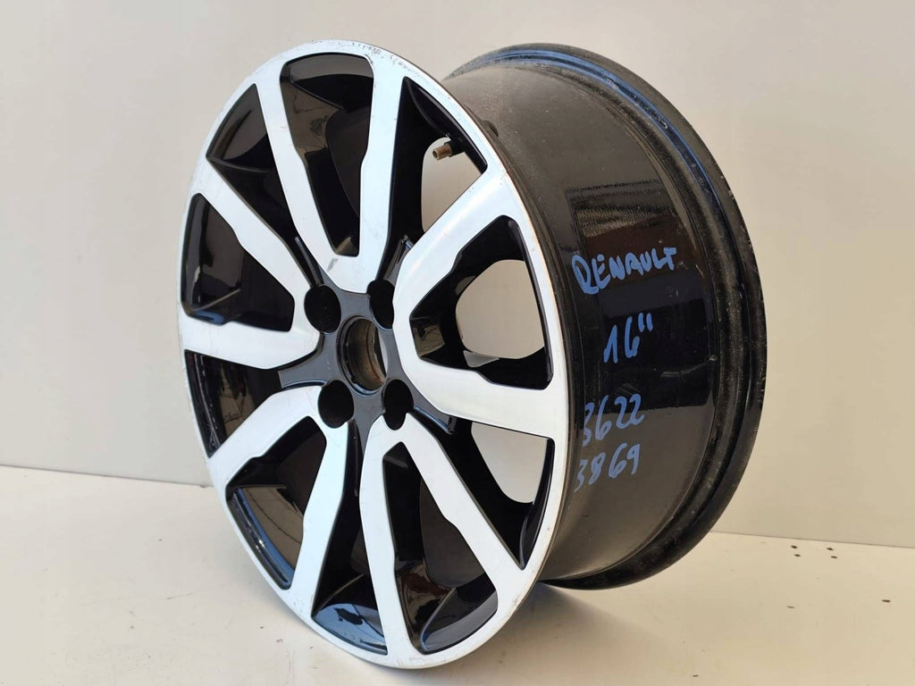 1x Alufelge 16 Zoll 4x100 403008869R Renault Clio I Captur Rim Wheel FEL9361924363ag