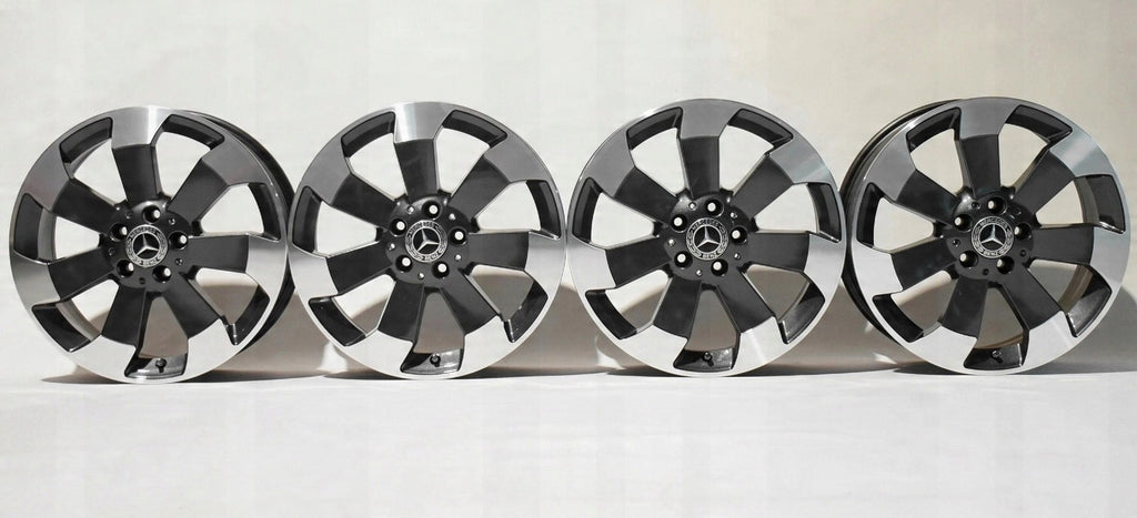 4x Alufelge 18 Zoll 8.0" 5x112 56 5ET A1664011602 Mercedes-Benz Gle W166