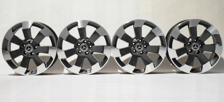 4x Alufelge 18 Zoll 8.0" 5x112 56 5ET A1664011602 Mercedes-Benz Gle W166 FEL6038397867bw