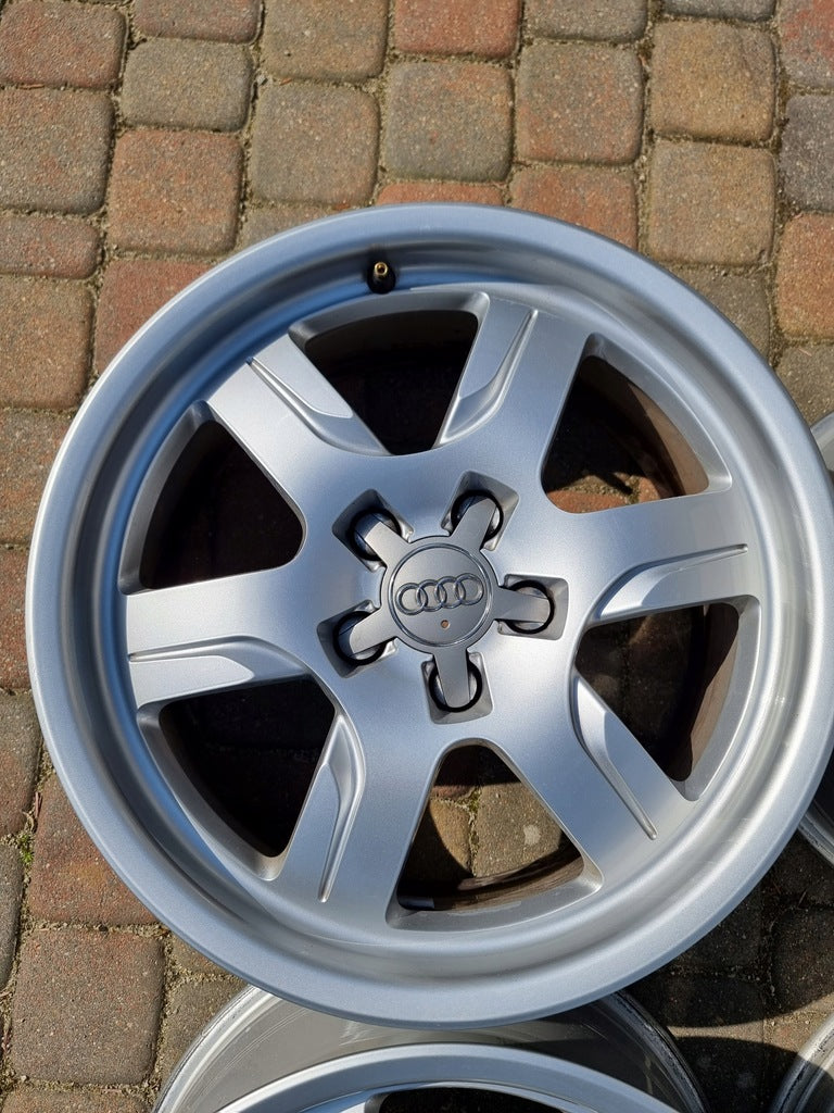 4x Alufelge 17 Zoll 7.5" 5x112 28ET Glanz Silber 8T0601025BS Audi A5 Rim Wheel FEL4722184635rp