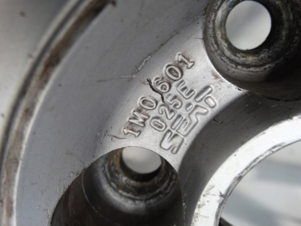 1x Alufelge 16 Zoll 7.0" 5x100 42ET Glanz Silber 1M0601025E Audi Rim Wheel FEL5868701500ni