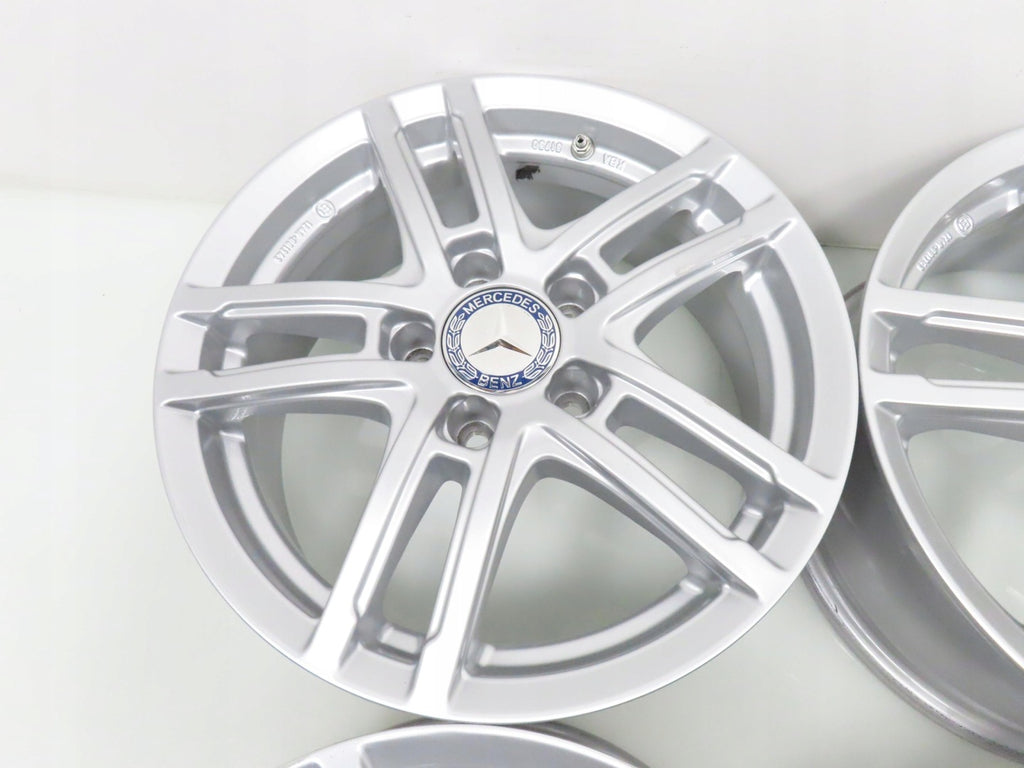 4x Alufelge 16 Zoll 6.5" 5x112 44ET KBA51750 Mercedes-Benz Rim Wheel FEL4455922244dy