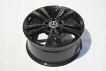 Load image into Gallery viewer, 4x Alufelge 17 Zoll 8.0" 5x112 48ET Glanz Schwarz A2124015602 Mercedes-Benz FEL2479464693mq