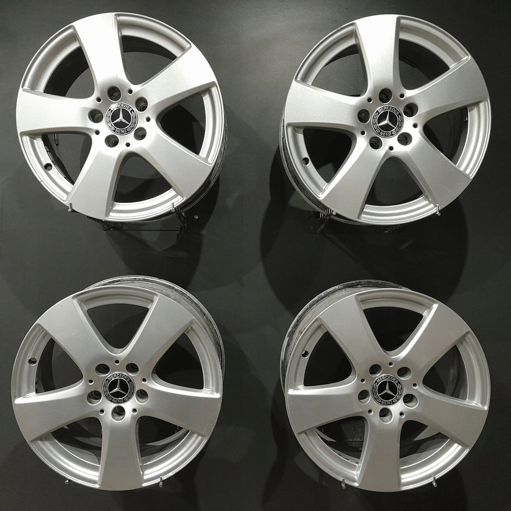 4x Alufelge 17 Zoll 7.0" 5x112 48 5ET A2054015500 Mercedes-Benz W205 Rim Wheel FEL2372087357qa