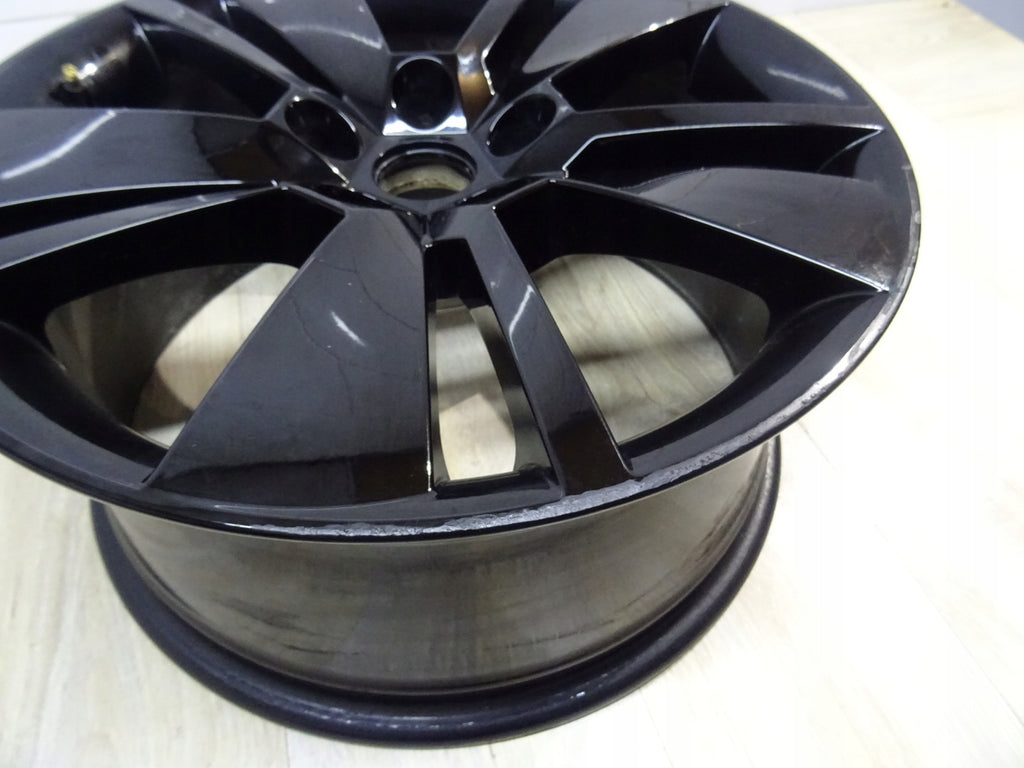 1x Alufelge 18 Zoll 8.0" 5x112 44ET Glanz Graphit 3V0601025AG Skoda Superb