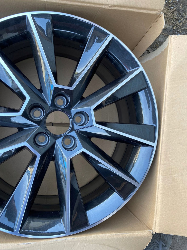 1x Alufelge 17 Zoll 7.0" 5x100 5JJ601025 Skoda Fabia Rapid Rim Wheel