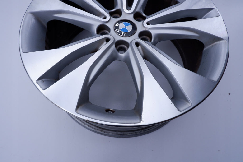 1x Alufelge 18 Zoll 7.5" 5x112 52ET Glanz Silber 6856068 BMW F39 F48 Rim Wheel FEL9235598558zo