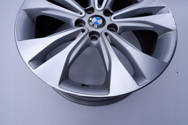 1x Alufelge 18 Zoll 7.5" 5x112 52ET Glanz Silber 6856068 BMW F39 F48 Rim Wheel FEL9235598558zo