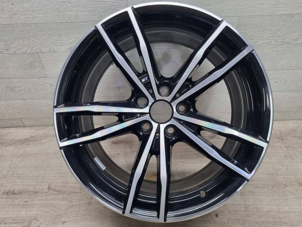 1x Alufelge 19 Zoll 8.5" 5x112 40ET Glanz Schwarz 8090095 BMW 3 G21 G20 FEL6797754066fg