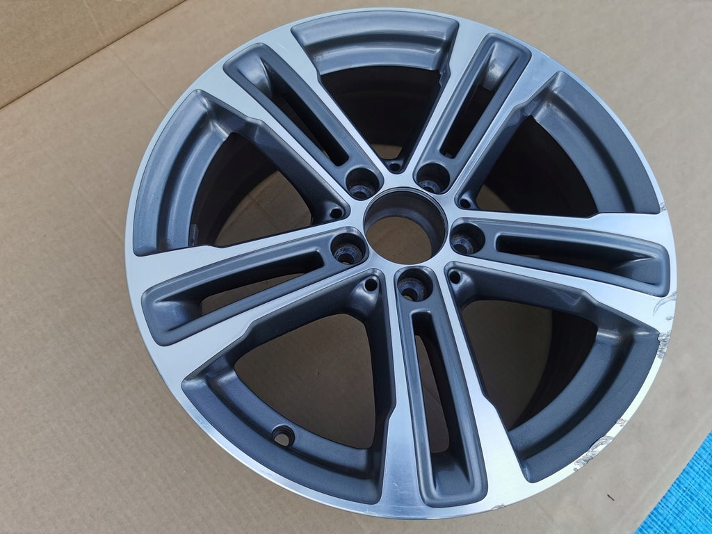 1x Alufelge 17 Zoll 7.5" 5x112 40ET Glanz Grau A2134015500 Mercedes-Benz W213 Mg