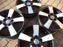 Load image into Gallery viewer, 4x Alufelge 16 Zoll 6.5" 5x112 50ET 1T0601025G VW Rim Wheel FEL7505011456us