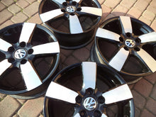 Load image into Gallery viewer, 4x Alufelge 16 Zoll 6.5" 5x112 50ET 1T0601025G VW Rim Wheel FEL7505011456us