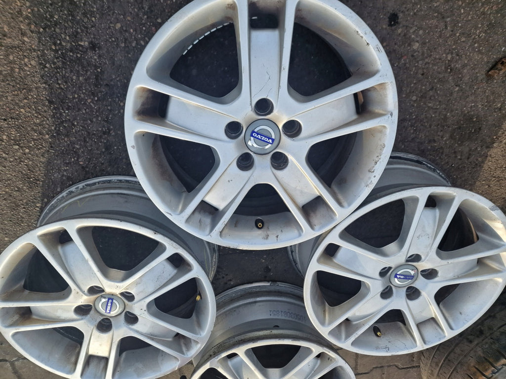 4x Alufelge 17 Zoll 7.0" 5x108 52 5ET Glanz Silber 30714965 Volvo V40 V50 FEL9664942114sb