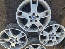 Laden Sie das Bild in den Galerie-Viewer, 4x Alufelge 17 Zoll 7.0" 5x108 52 5ET Glanz Silber 30714965 Volvo V40 V50 FEL9664942114sb