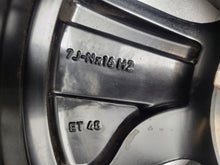 Load image into Gallery viewer, 1x Alufelge 16 Zoll 7.0" 5x112 48ET Glanz Schwarz 5H0601025AG VW Golf Viii FEL8408200219ai