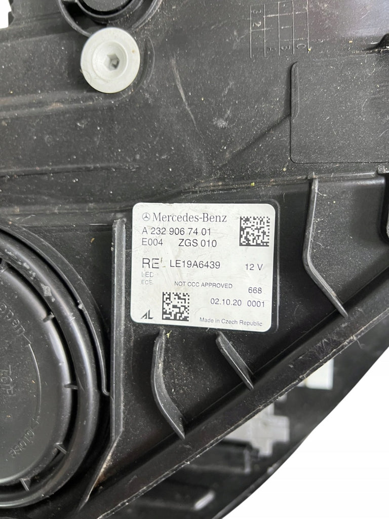 Frontscheinwerfer Mercedes-Benz Sl R232 LED Rechts Scheinwerfer Headlight