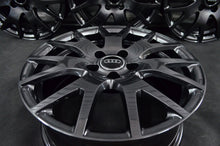 Laden Sie das Bild in den Galerie-Viewer, 4x Alufelge 17 Zoll 7.0" 5x112 47ET Schwarz Audi B6 B7 Rim Wheel FEL7411759717cw