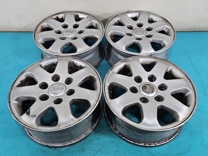 4x Alufelge 16 Zoll 6.5" 6x139.7 46ET Kia Carnival Ii Rim Wheel FEL2253533869yy