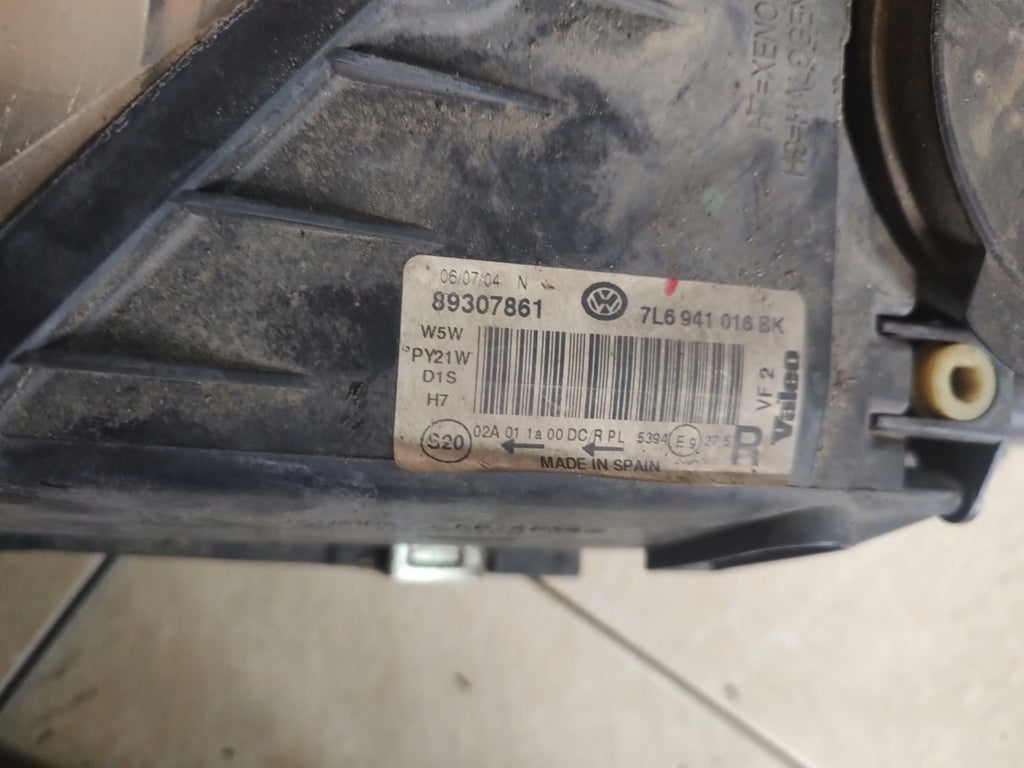 Frontscheinwerfer VW Touareg 7L6941015BK Xenon Links Scheinwerfer Headlight SCH9595289560rd
