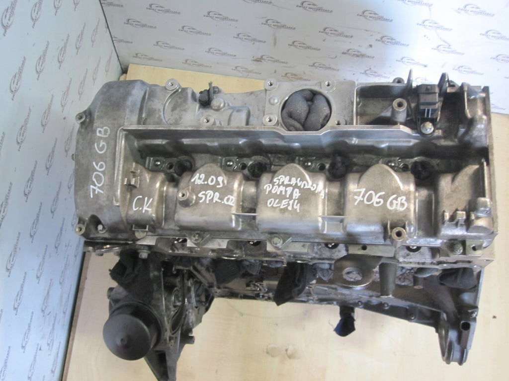 Motor Mercedes-Benz 646961 2.2 CDI 150PS 192TKm 2006 Diesel Engine Unkomplett