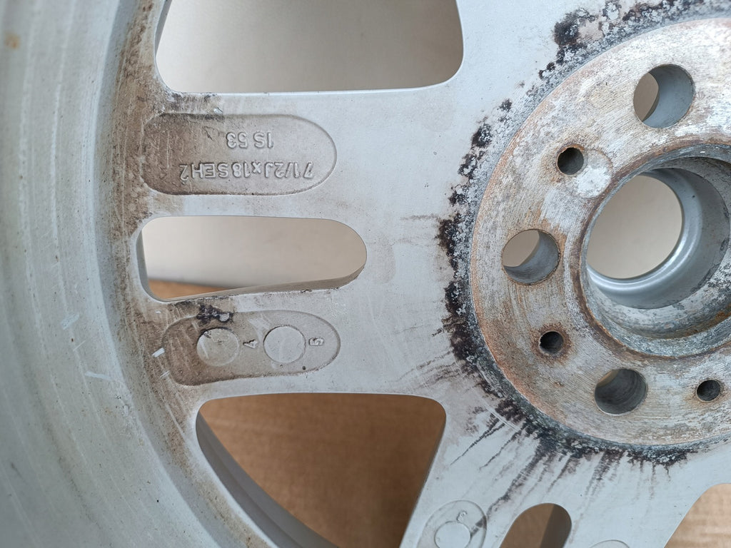 1x Alufelge 18 Zoll 7.5" 5x120 53ET 6750317-7 Land Rover Range Rim Wheel