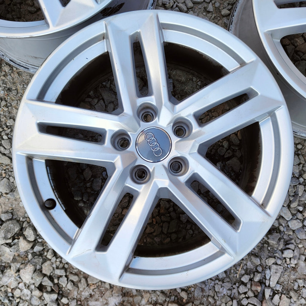 4x Alufelge 17 Zoll 7.0" 5x112 42ET Glanz Silber 8W0601025P Audi A4 B8 Rim Wheel FEL6387461937sy