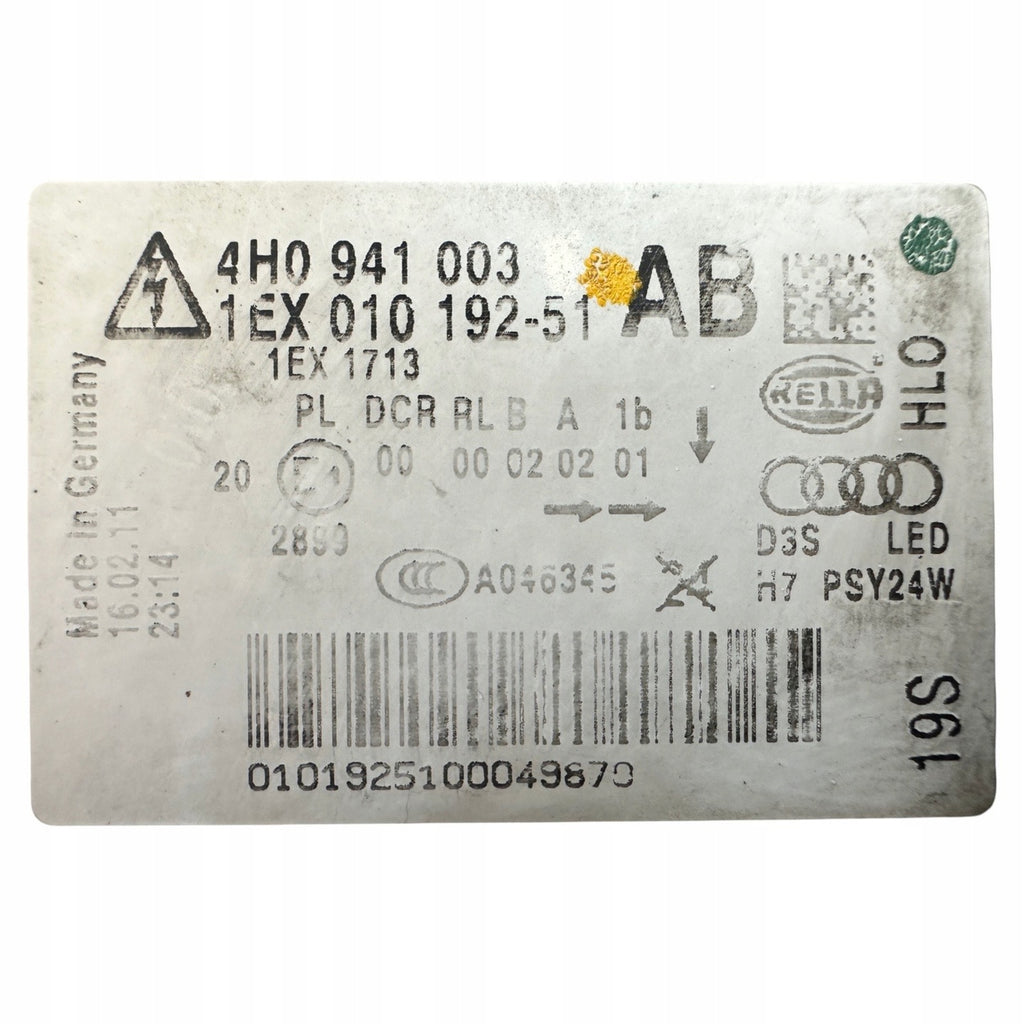 Frontscheinwerfer Audi A8 4H0941003AB 4H0941029BP Xenon Links Headlight SCH5551102974ns