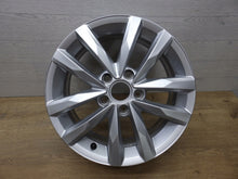 Load image into Gallery viewer, 1x Alufelge 16 Zoll 6.5&quot; 5x112 48ET Glanz Schwarz 5TA601025 VW Touran Rim Wheel