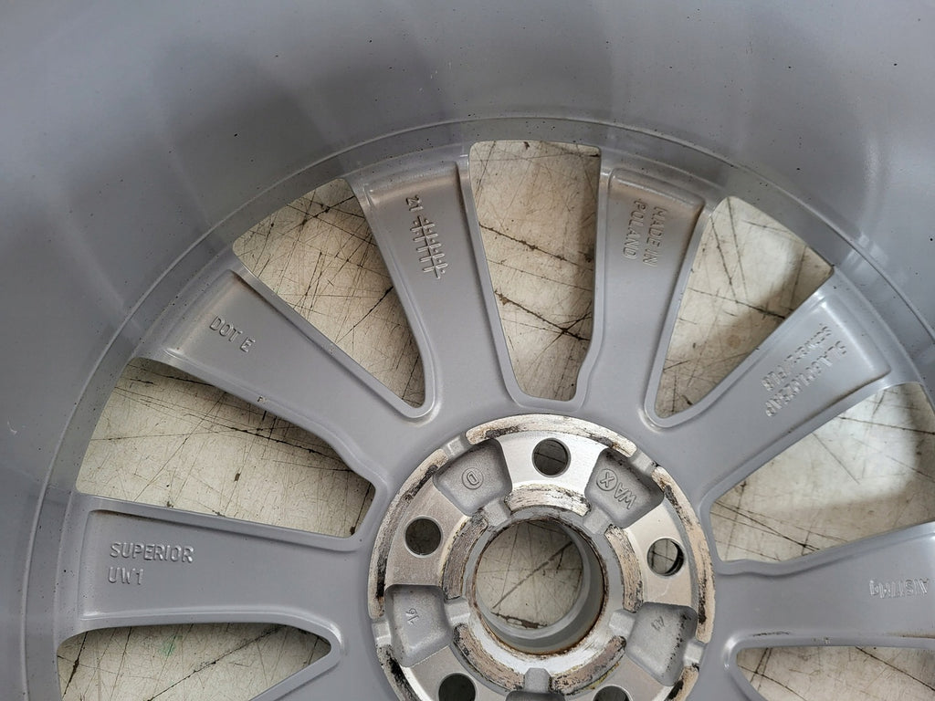 1x Alufelge 19 Zoll 8.0" 5x112 45ET Glanz Silber 5LA601025 Skoda Rim Wheel