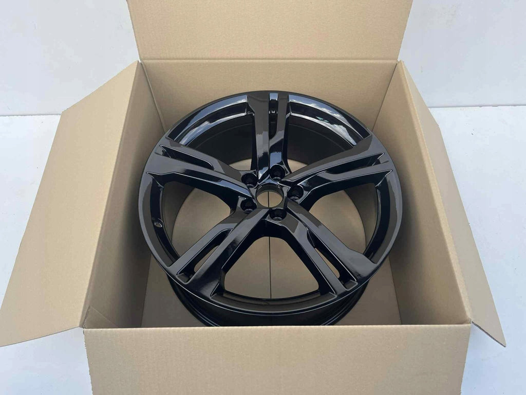 1x Alufelge 20 Zoll 8.5" 5x112 30ET Glanz Schwarz 4K8071490 Audi A6 Rim Wheel FEL4072676129ql