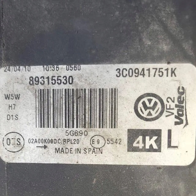 Frontscheinwerfer VW Passat B7 Alltrack 3C0941751K Laser Links Headlight SCH7524416454pz