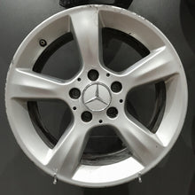 Load image into Gallery viewer, 4x Alufelge 16 Zoll 7.0&quot; 5x112 31ET Glanz Silber A2034012902 Mercedes-Benz W203