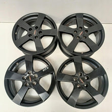 Laden Sie das Bild in den Galerie-Viewer, 4x Alufelge 17 Zoll 7.0" 5x114.3 40ET Glanz Schwarz Toyota Corolla Rim Wheel FEL1304247263hv