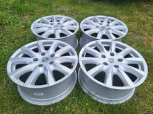Load image into Gallery viewer, 4x Alufelge 18 Zoll 8.0" 5x130 53ET Glanz Silber 7P5601025 Porsche Cayenne FEL6199444233dk