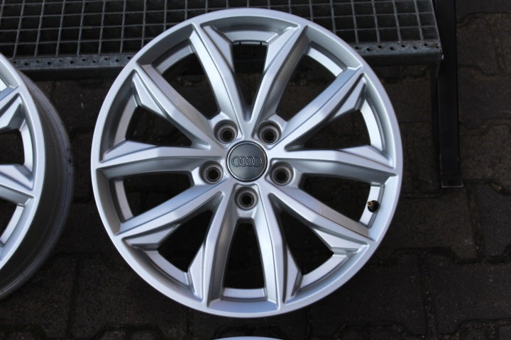 4x Alufelge 17 Zoll 7.0" 5x112 34ET Glanz Silber 80A601025J Audi Q5 Rim Wheel FEL7174182097ey