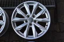 Load image into Gallery viewer, 4x Alufelge 17 Zoll 7.0" 5x112 34ET Glanz Silber 80A601025J Audi Q5 Rim Wheel FEL7174182097ey