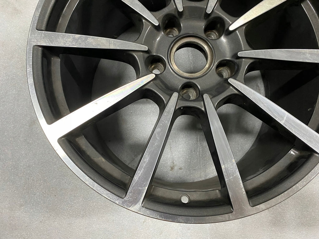 1x Alufelge 20 Zoll 11.5" 5x130 76ET Glanz Grau 99136276104 Mg 911 Carrera