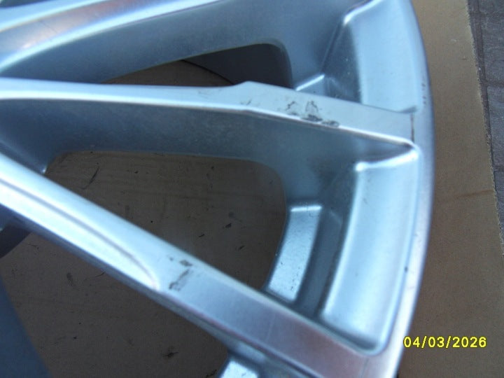 1x Alufelge 17 Zoll 7.5" 5x112 35ET Glanz Silber KBA49634 Rim Wheel FEL8520130687af